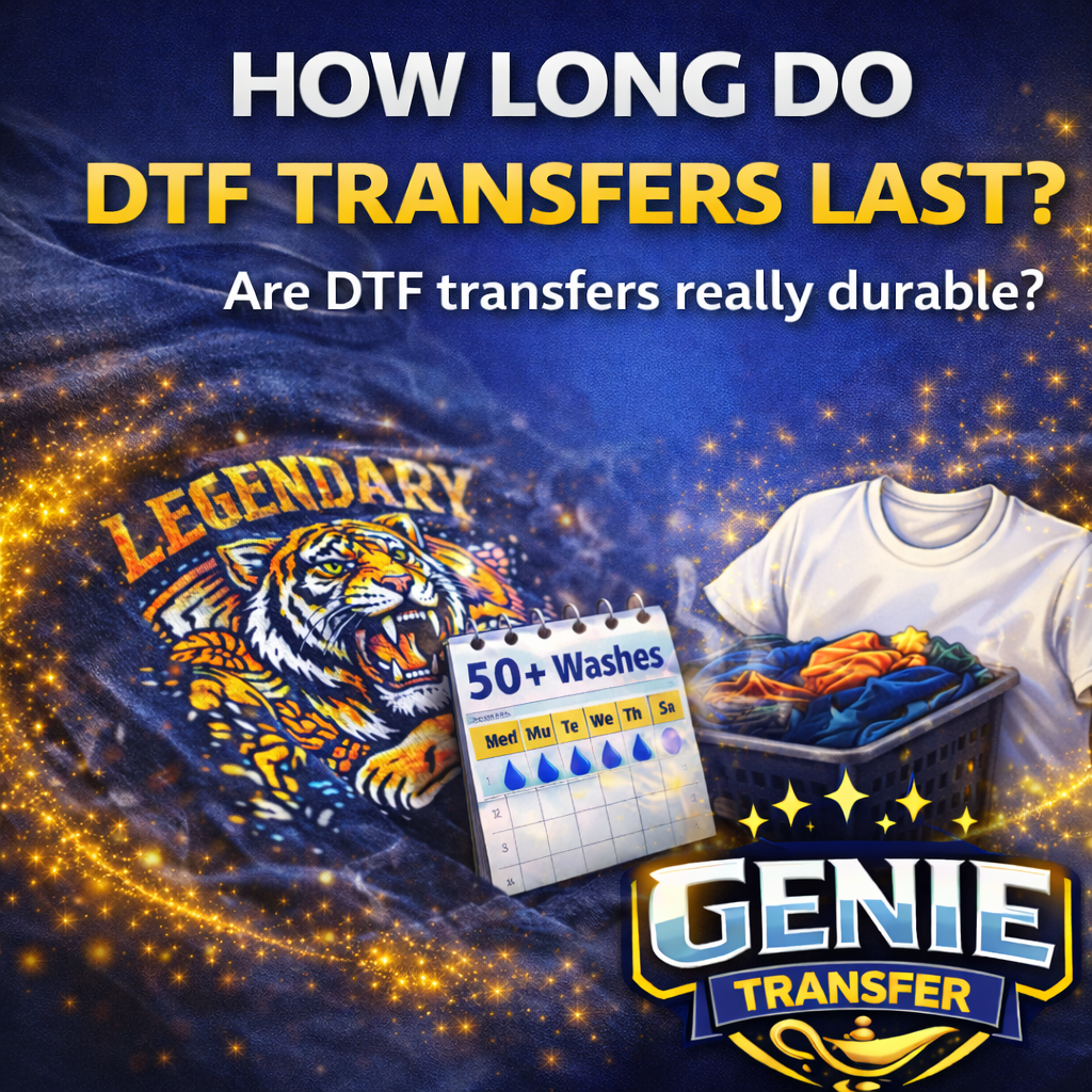 How Long Do DTF Transfers Last? A Guide to DTF Durability