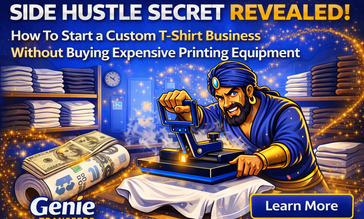 The Side Hustle That Helps You Start a Custom T-Shirt Business Without Buying Expensive Printing Equipment